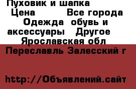 Пуховик и шапка  Adidas  › Цена ­ 100 - Все города Одежда, обувь и аксессуары » Другое   . Ярославская обл.,Переславль-Залесский г.